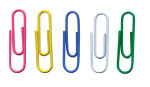 Office Products kancelářské spony, 28 mm, pytlík, mix barev - 10ks