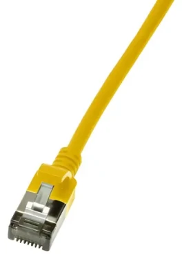 LogiLink žlutá / Patch kabel / CAT6 / U/FTP / SLIM / 0,3 m (CQ9017S)