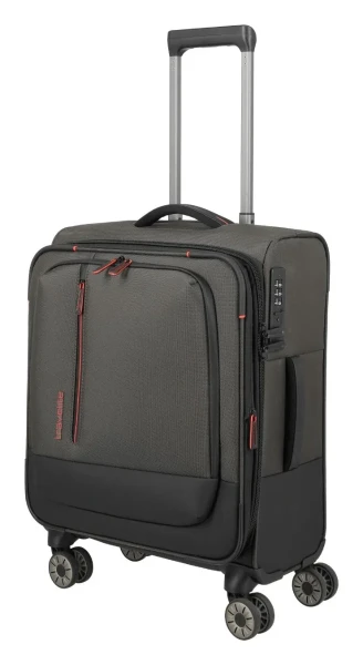 Travelite Crosslite 5.0 S exp. Dark Olive 42/46 L TRAVELITE-92946-86