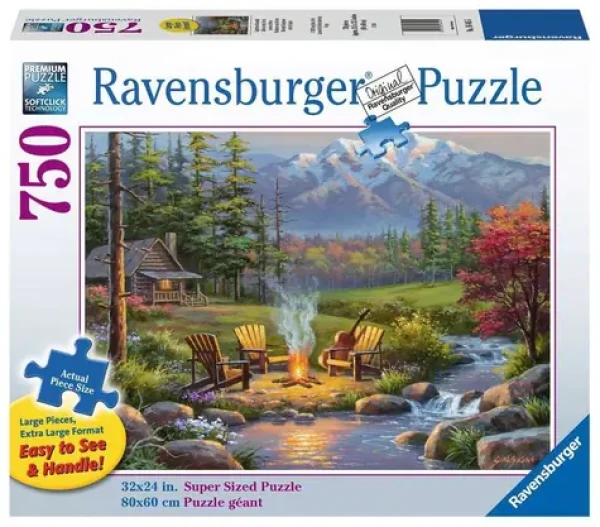 Ravensburger Puzzle Království u řeky XL