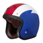 Moto přilba Origine Primo Voltage bílo/modro/červená - L