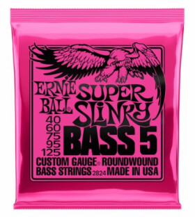 Ernie Ball P02824 Super Slinky Bass-5 40-125