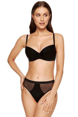 Dámská podprsenka Andrea/B1 Černá - Gorteks černá 85C