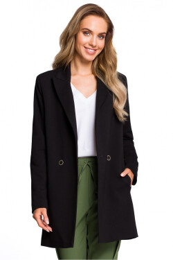 Dámské sako model 8873052 - Moe Velikost: 44/2XL, Barvy: Hnědá