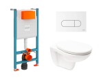 Závěsný WC set do lehkých stěn / předstěnová Vitra Normus SIKOVSW2 SIKOVSW2