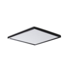 SAPHO - AZPO stropní LED svítidlo, 300x300, 17,5W, 3000/4000/6000K, IP54, černá mat 31533