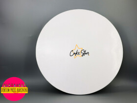 Cake Star Tác pevný bílý grape 36cm