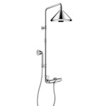 AXOR - Showerpipe Front Showerpipe 28 cm 2jet, termostatická sprchová baterie, chrom 26020000