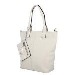 Elegantní shopper kabelka na rameno Darcia, béžová