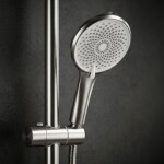 REA - Sprchový set Rivo Brush Nickel REA-P9498