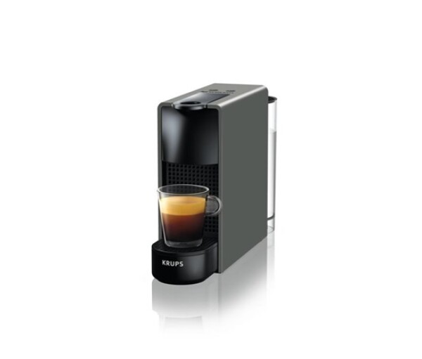 Krups XN110B Nespresso Essenza Mini, kapslový, šedá