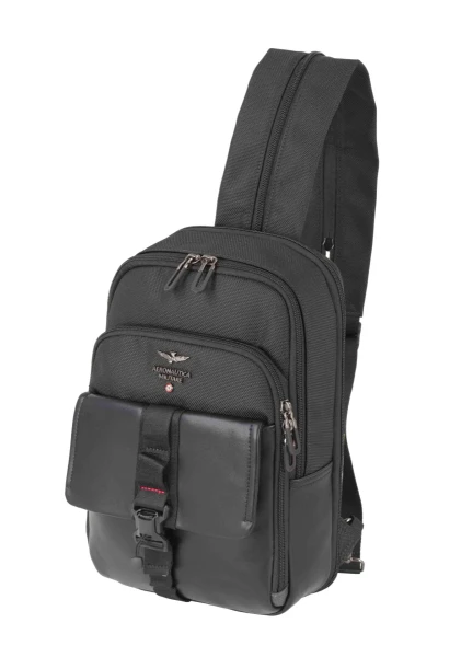 Batoh sling Aeronautica Militare Typhoon AM-591-01 černá 7 L