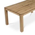 Stůl jídelní 140x80 cm, masiv dub, povrchová úprava olejem, nohy 8x8 cm