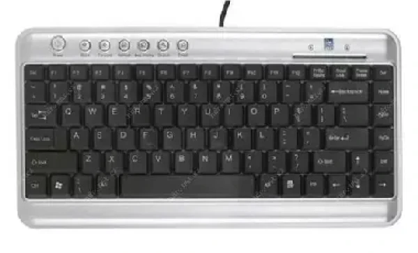 A4tech KL-5UP / Klávesnice k notebooku / USB / CZ / Černá (KL-5UP)
