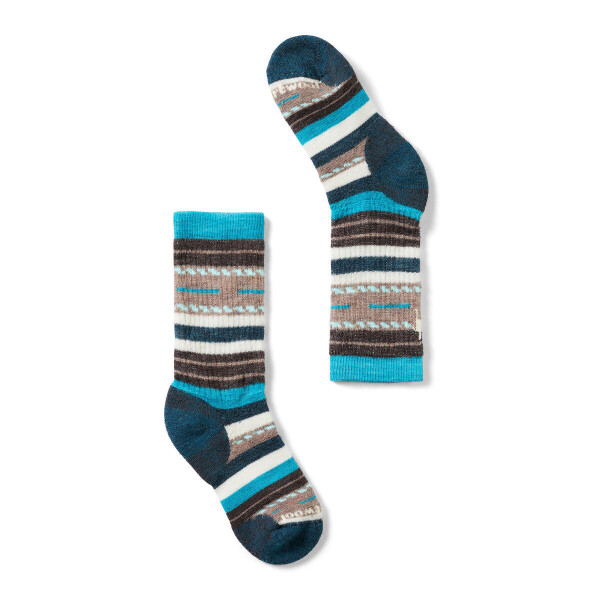 Dětské merino ponožky SMARTWOOL Kids' Hike Full Cushion Margarita Crew S, Capri velikost: 29-32 (M)