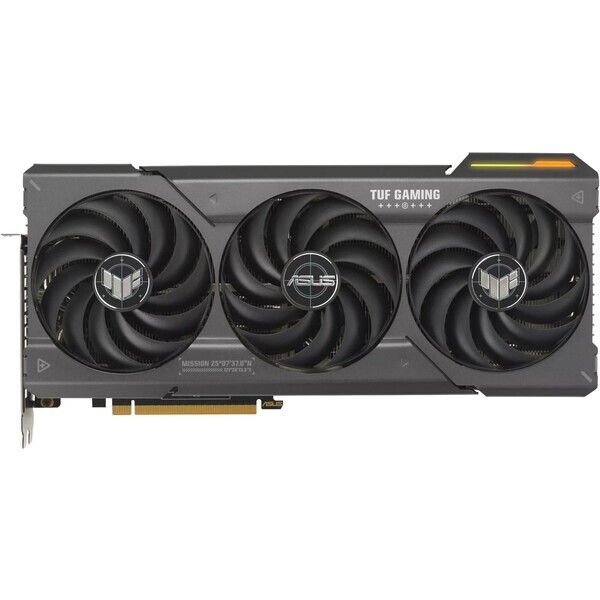 ASUS TUF Gaming Radeon RX 7800 XT OC Edition 16GB / 1295-2565 MHz / 16GB GDDR6 / 256-bit / 1x HDMI + 3x DP / (8+8) (90YV0JJ0-M0NA00)