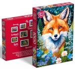Puzzle Cherry Pazzi 1000 dílků - Liška v květinách (Red Fox in Flowers)