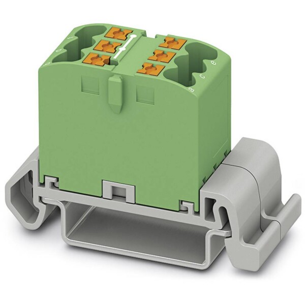 Phoenix Contact 3273140 blok rozvaděče 15.6 mm pružinová svorka zelená 10 ks