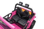 Mamido Elektrické autíčko Jeep 4Speed 4x45W růžové