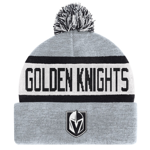 Fanatics Pánská zimní čepice Vegas Golden Knights NHL Biscuit Knit Skull