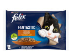 Felix Fantastic s králíkem a jehněčím v želé 4 x 85 g