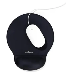 Durable Ergotop antracitová / Podložka pod myš / gelová opěrka zápěstí / 230 × 260 mm (574858)