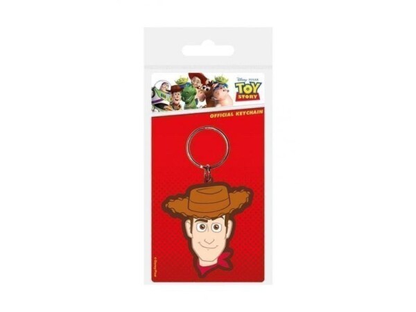 Klíčenka gumová Toy Story - Woody - Pyramid
