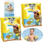BESTWAY Nafukovací rukávky žlutá / 3-6 let / PVC (32042)