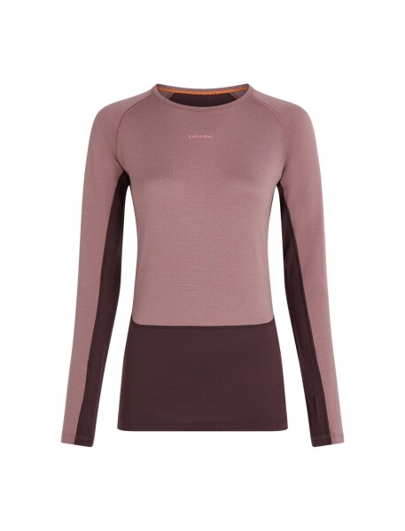 ICEBREAKER Wmns 260 ZoneKnit LS Crewe, Java/Summit/Cb velikost: M