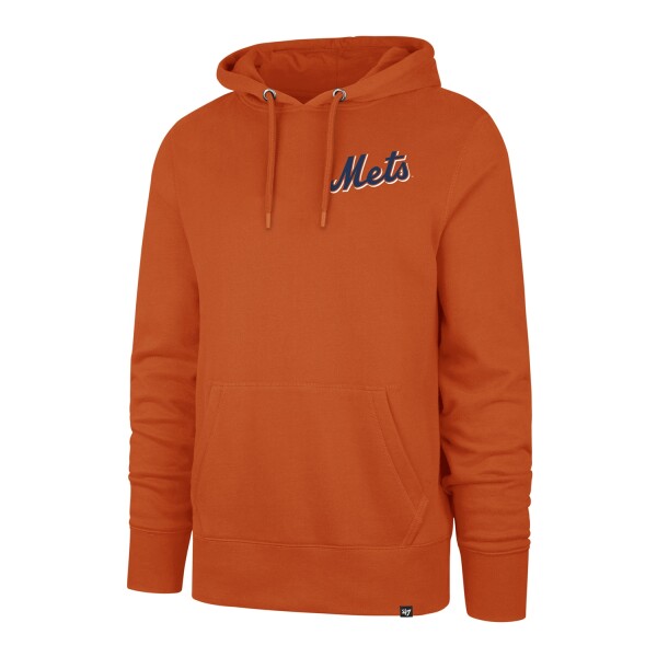 47 Brand Pánská mikina New York Mets MLB Backer Burnside Hoodie Clay Velikost: S