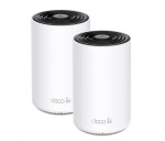 TP-Link Deco XE75 Pro(2-pack) WiFi6E Mesh (AXE5400,2,4GHz/5GHz/6GHz,1x2,5GbELAN/WAN,2xGbELAN) EDF_438728