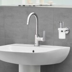 GROHE - BauEdge Umyvadlová baterie s výpustí, chrom 23760000