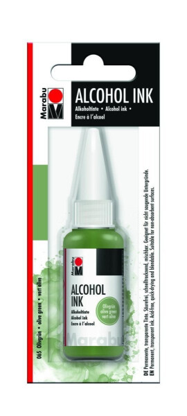 Marabu Alkoholový inkoust/olivově zelený 20 ml