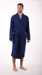 Bari pánský župan nadměrný tmavě modrá nadměr 4XL