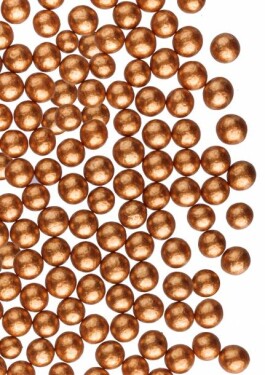 Dortisimo Cukrové perly bronzové 4 mm (70 g)