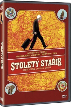 Stoletý stařík, který vylezl z okna a zmizel DVD - Jonas Jonasson