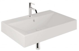 KLUDI - Resa Umyvadlo 81x51 cm, s přepadem, s otvorem pro baterii, matná bílá 59WW8153