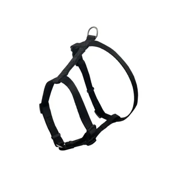 Huhubamboo Postroj pro psy černá / 46-72cm (353074)