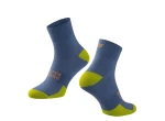 Force ponožky EDGE modro-zelené - Force Edge ponožky modrá/zelená vel. S/M (36-41)