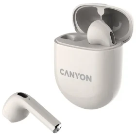 CANYON TWS-6 béžová / sluchátka s mikrofonem / BT 5.3 / pouzdro 400mAh (CNS-TWS6BE)