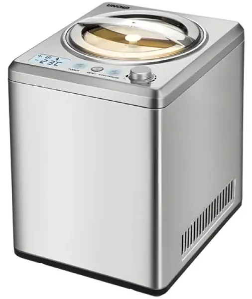 UNOLD Zmrzlinovač 48880 nerezová ocel / 250 W / 2,5 l / Kompresor / LCD displej (48880)