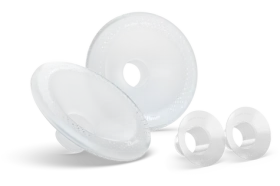 Philips Avent SCF552/11 / Silikonová vložka a nástavec na bradavku / Silikon / L / 2+2 ks (SCF552/11)