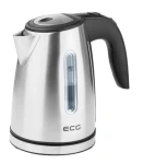 ECG RK 1050 stříbrná / rychlovarná konvice / 1500W / 1 L / nerez (100001368432)