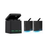 Telesin GP-BNC-801 Tříslotový nabíjecí box pro GoPro Hero 8 + 2 baterie (GP-BNC-801)