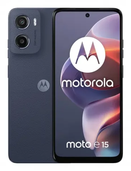 Motorola Moto E15 2+64 GB modrá / 6.67" LCD / 64GB / Android 14 (PB6S0013FR)