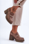 Polobotky na podpatku model 183961 Step in style 38