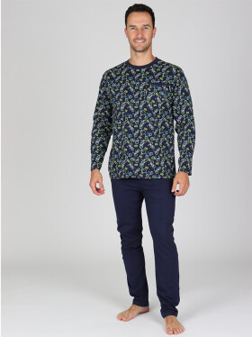 EVONA a.s. Pánské dlouhé pyžamo P MARLON - P MARLON XXL