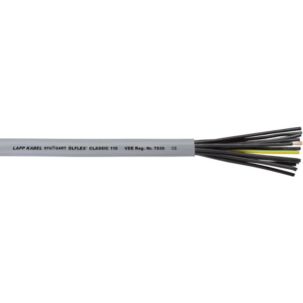 LAPP ÖLFLEX® CLASSIC 110 řídicí kabel 5 G 10 mm² šedá 1119615-1 metrové zboží