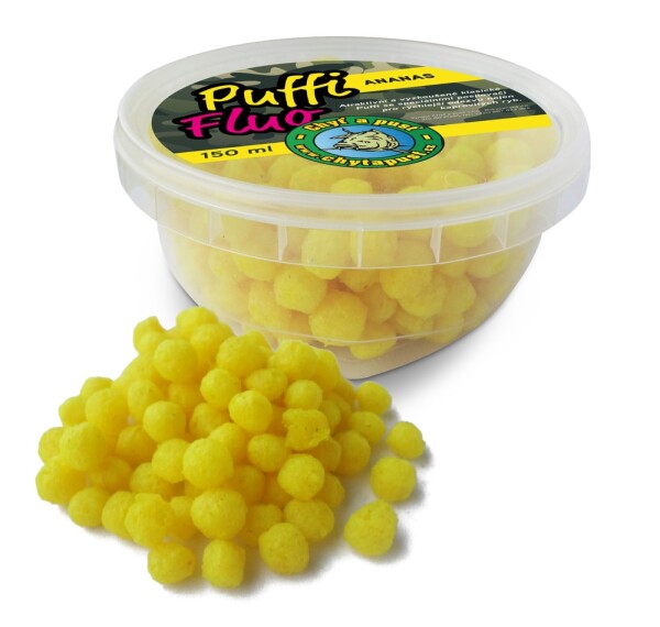 Chyť a pusť Puffi fluo 150ml - Ananas,Chyť a pusť Puffi fluo 150ml - Ananas