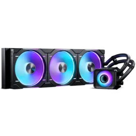 PHANTEKS Glacier One 420D30 X2 DRGB černá / 3x 140mm / 250-1800 RPM / 71.9 CFM / D-RGB / AMD + Intel (PH-GO420D30_DBK02)